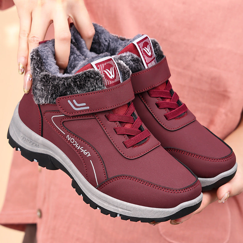 Damen Isolierte Winterstiefel mit rutschfester Sohle und kuscheligem Innenfutter R&B