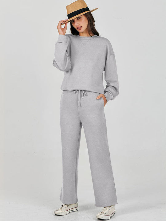 Damen entspannten Komfort Sweatset R&B