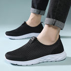 Damen Atmungsaktive Slip-On Sneakers mit flexiblem Sohlenprofil R&B