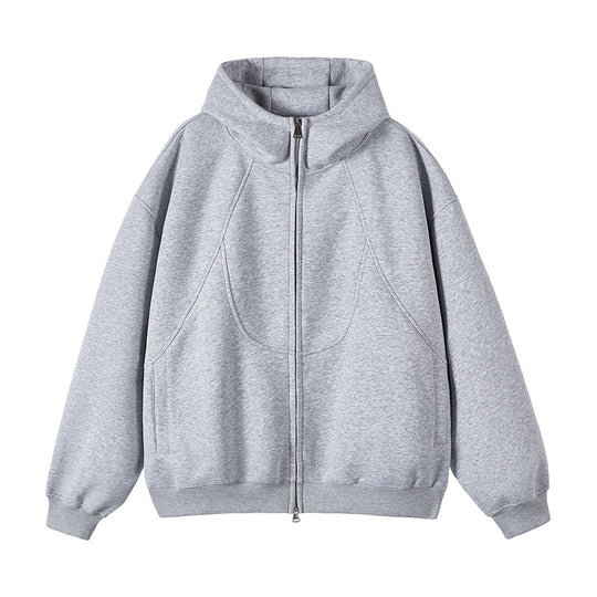 Damen modischer Kapuzenpullover mit innovativem Schnitt R&B