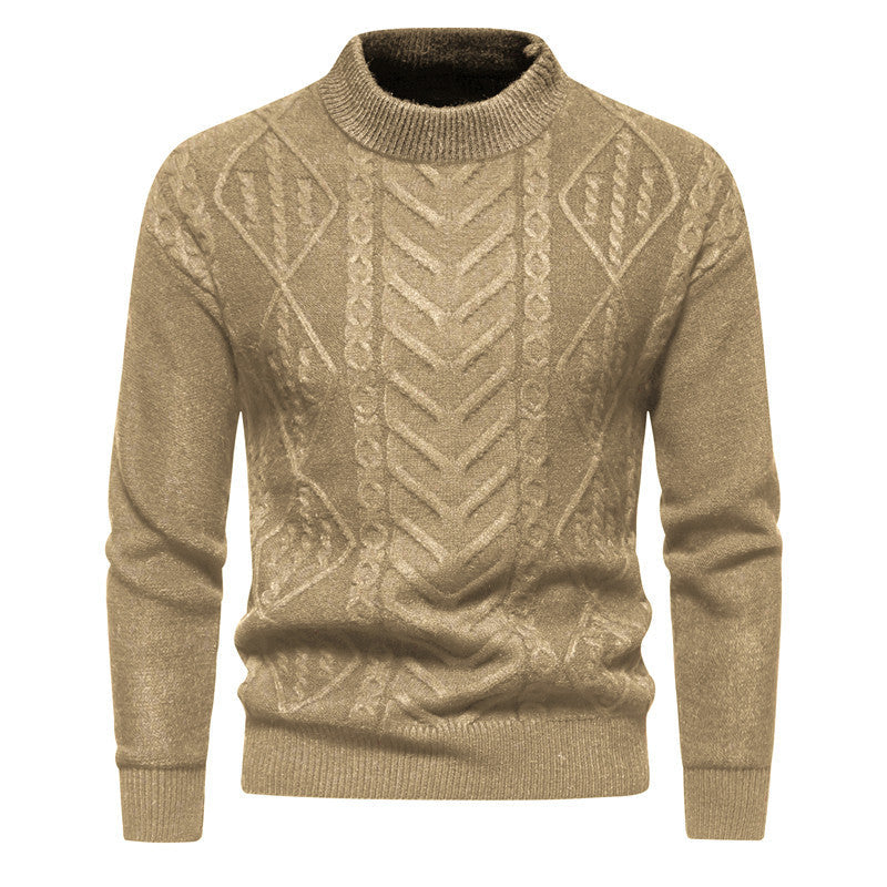 Herren Strickpullover mit strukturiertem Muster
