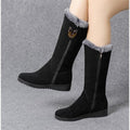 R&B | Elegante Stiefel mit Fell