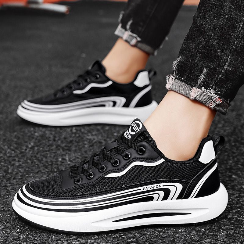 Damen Sportliche Sneakers mit atmungsaktiver Mesh-Oberfläche und stabiler Laufsohle R&B