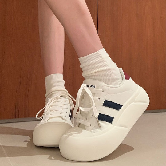 Damen Sportliche Sneakers mit gepolstertem Innenfutter und rutschfester Laufsohle R&B