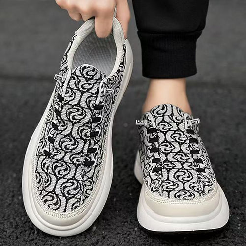 Damen Modische Slip-On Sneakers mit einzigartigem Design und Komfortsohle R&B