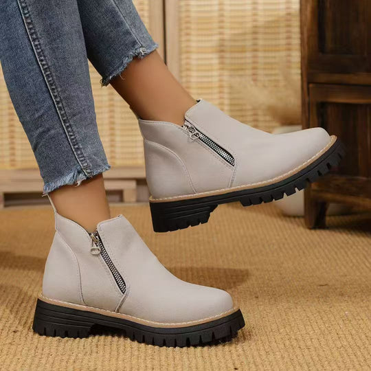 Damen Slip-On Boots mit robustem Profil und komfortabler Einlage R&B