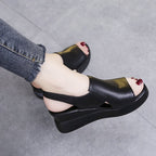 Damen Komfortable und elegante Keil-Sandalen