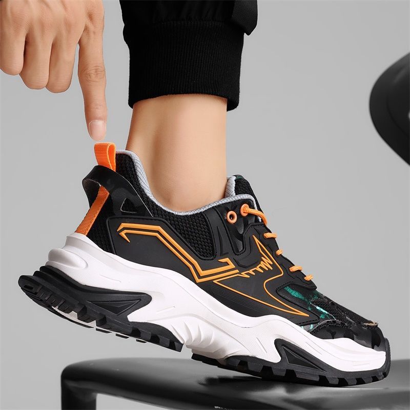 Damen Sportliche Sneaker mit verstärktem Dämpfungssystem und rutschfester Außensohle R&B
