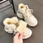 Damen Gefütterte Fitness-Sneaker mit rutschfester Sohle und modernem Design R&B