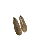 Damen elegante Slipper aus weichem Veloursleder R&B