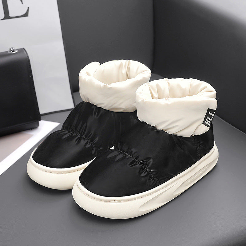 Damen warme Isolier-Schuhe mit hochwertiger Polsterung und rutschfester Sohle R&B