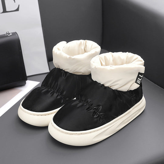 Damen warme Isolier-Schuhe mit hochwertiger Polsterung und rutschfester Sohle R&B