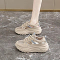 Damen Sportliche Sneakers mit atmungsaktivem Netz-Obermaterial von R&B