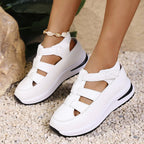 Damen Sportliche Sandalensneaker mit atmungsaktiver Oberflächenstruktur und flexiblem Komfortfutter R&B