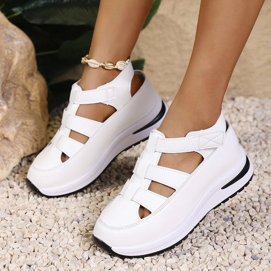 Damen Sportliche Sandalensneaker mit atmungsaktiver Oberflächenstruktur und flexiblem Komfortfutter R&B