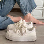 Damen Chunky Sneakers mit atmungsaktiver Textiloberfläche und stabiler Sohle