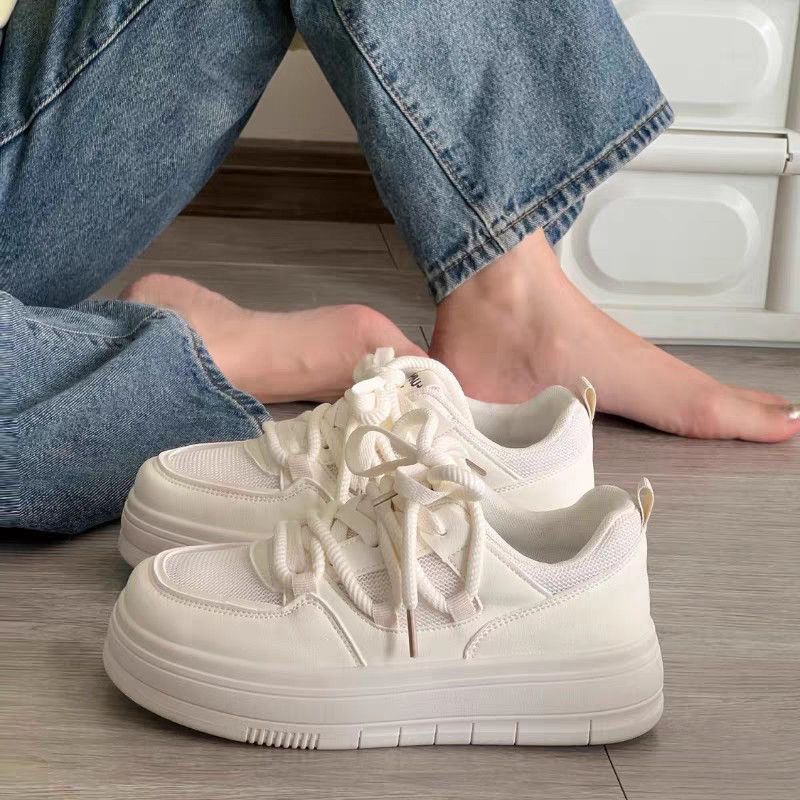 Damen Chunky Sneakers mit atmungsaktiver Textiloberfläche und stabiler Sohle