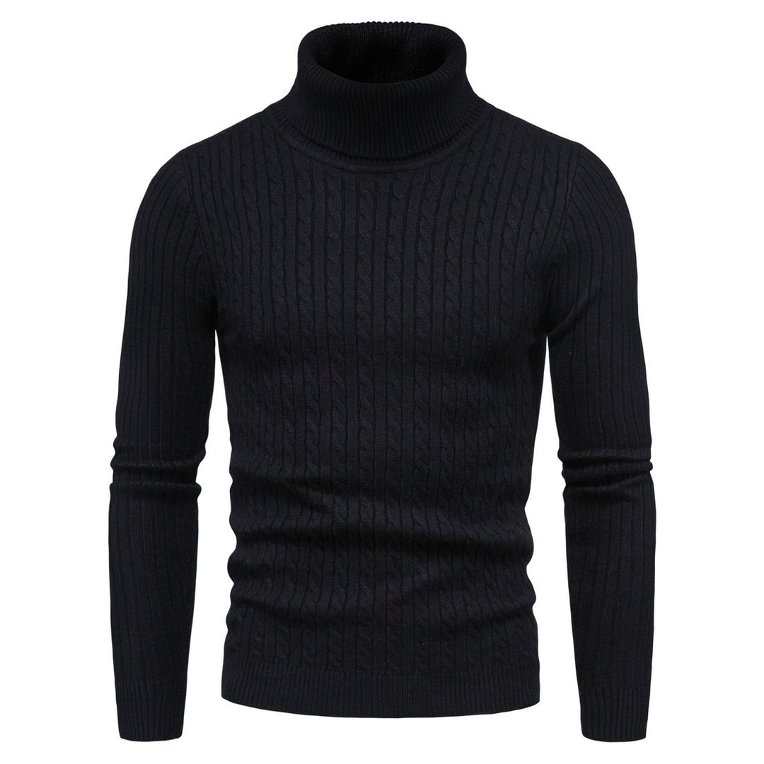 Herren komfortabler Rollkragenpullover R&B