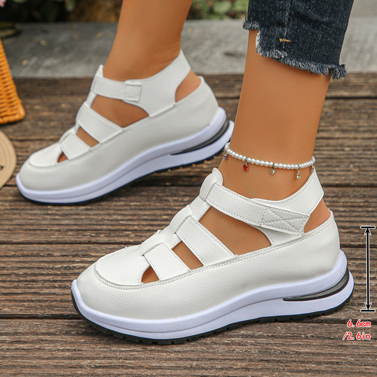 Damen bequeme Sport-Sandalen mit elastischen Riemen R&B