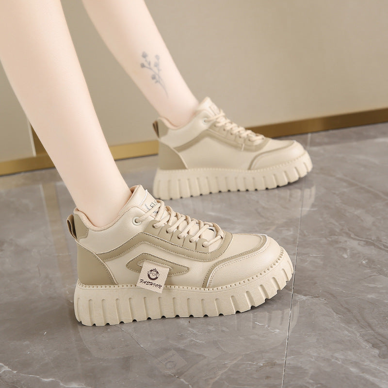 Damen Chunky High-Top Sneakers mit innovativer Sohlenkonstruktion R&B