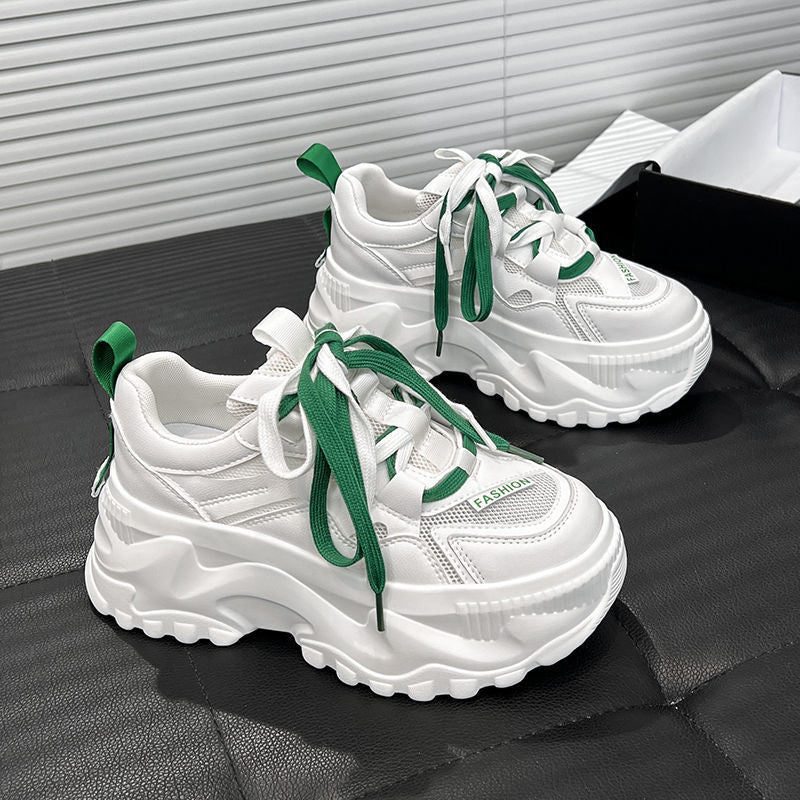 Damen Chunky Sneakers mit atmungsaktivem Obermaterial und rutschfester Sohle R&B