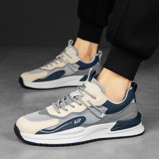 Damen Modische und sportliche Sneakers mit atmungsaktiver Mesh-Oberfläche R&B