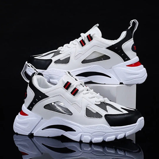 Damen Sportliche Laufschuhe mit atmungsaktiven Netz-Einsätzen von R&B
