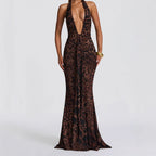Damen Elegantes Wickelkleid mit tiefem V-Ausschnitt und raffiniertem Faltenwurf R&B