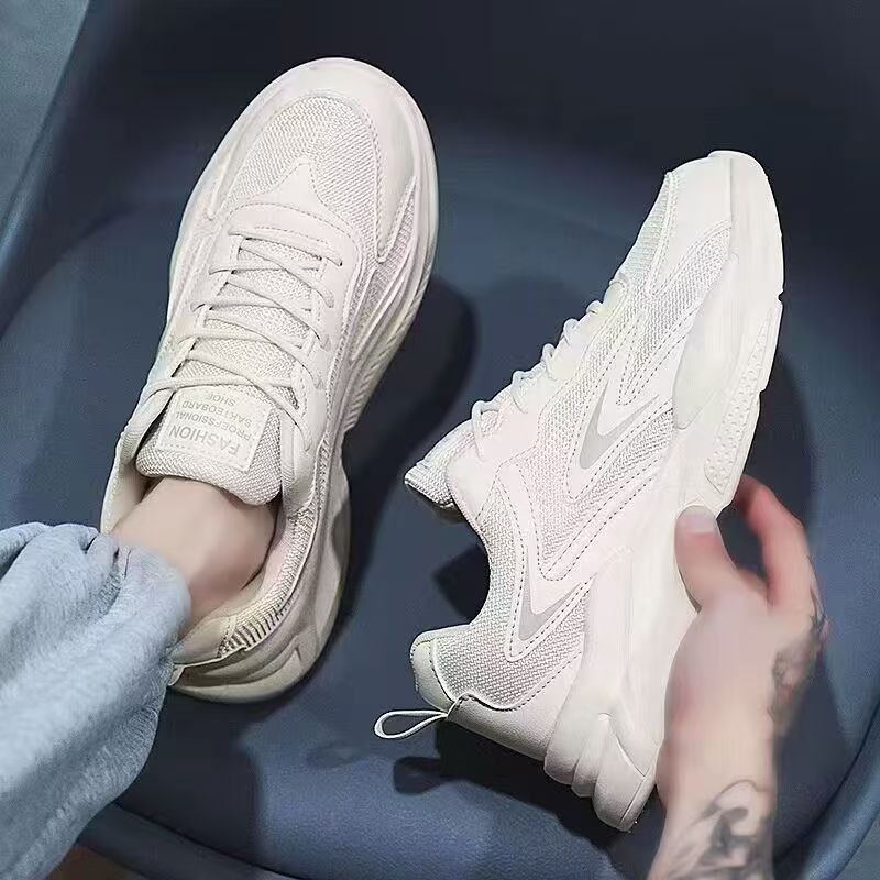 Damen Freizeit Sneakers mit atmungsaktiver Mesh-Oberfläche und dämpfendem Komfort