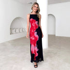 Damen Maxikleid mit schickem floralem Muster und elegantem Schnitt R&B