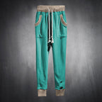 Herren Sportliche Jogginghose mit bequemen seitlichen Eingrifftaschen und elastischem Bund R&B