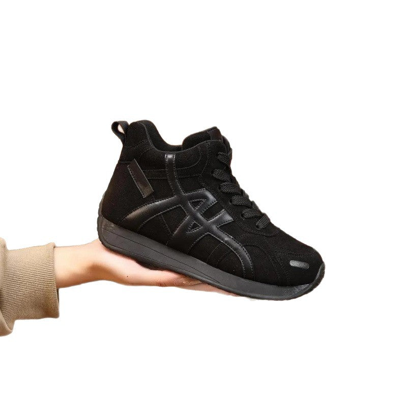 Damen Hohe Sneakers mit rutschfester Sohle und bequemer Polsterung R&B