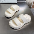 Damen Komfort-Sandalen mit leichtem Plateau und verstellbaren Riemen R&B