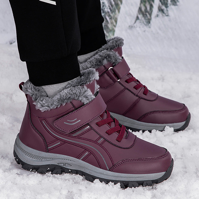 Damen isolierte Winterstiefel mit rutschfester Sohle R&B
