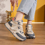 Damen Sportliche Sneakers mit kuscheligem Innenfutter und rutschfester Sohle R&B