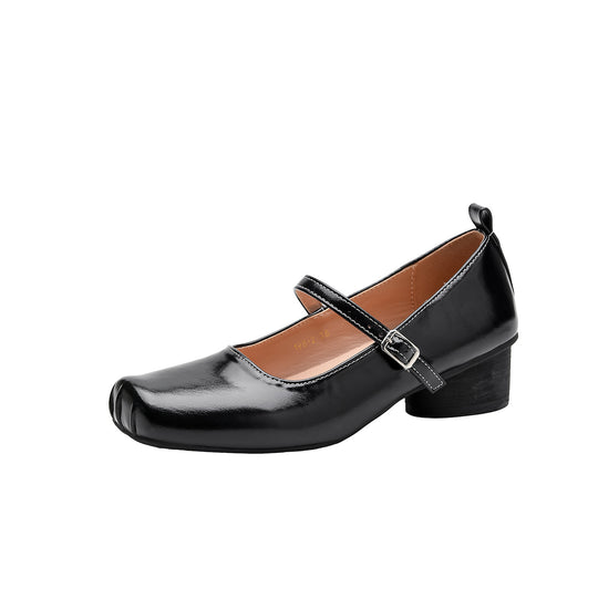 Damen Ballerina Schuhe mit elegantem Riemen und spitz zulaufendem Design R&B