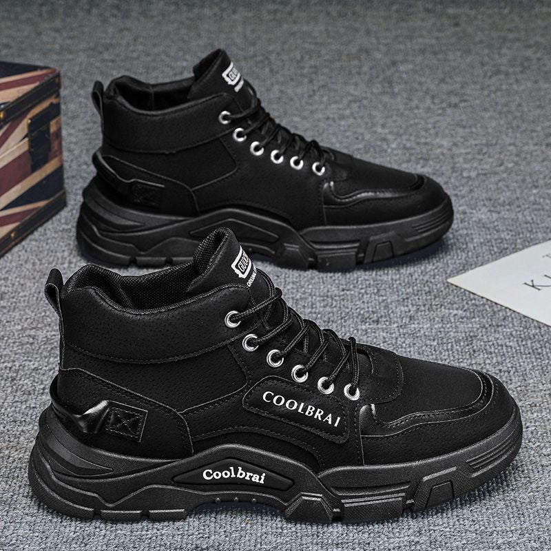 Damen Robuste High-Top Sneakers mit dämpfender Sohle und strapazierfähigem Obermaterial R&B