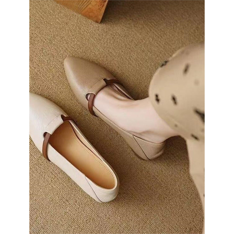 Damen Elegante Sling-Pumps mit modischem Riemchen und geschwungenem Absatz R&B