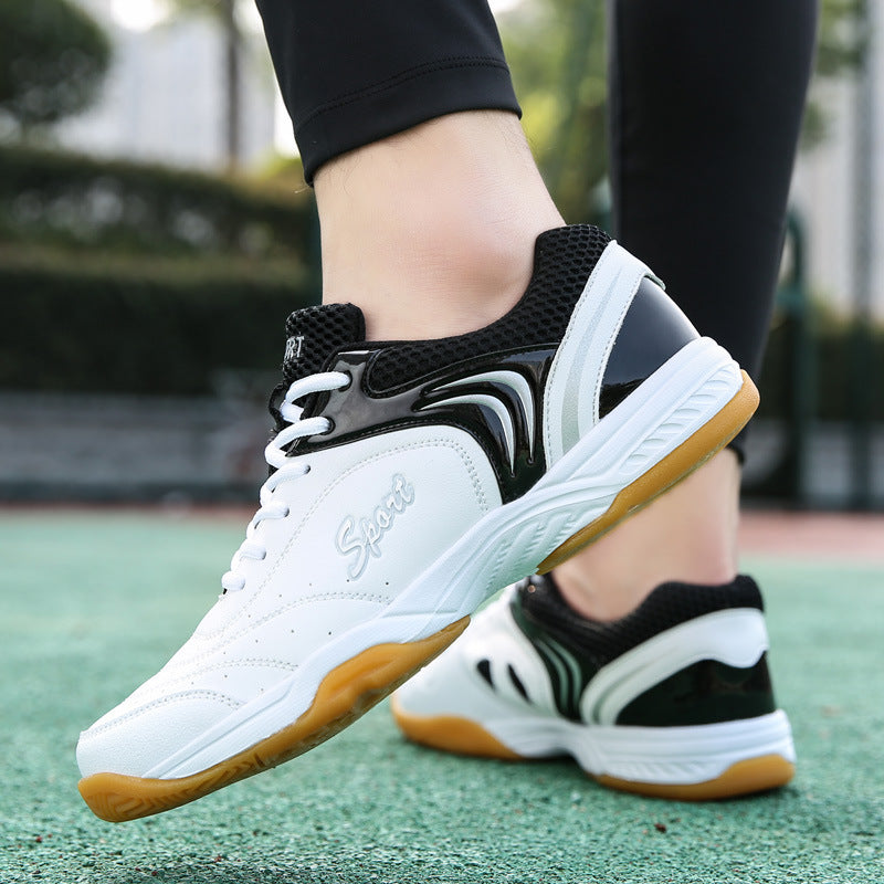 Damen Sportliche Hallenschuhe mit rutschfester Sohle und atmungsaktivem Mesh