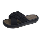 Damen Bequeme Sandalen mit modischem Flecht-Design R&B