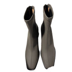 Damen elegante Ankle Boots mit stabiler Blockabsatz und flexiblem Innenfutter R&B
