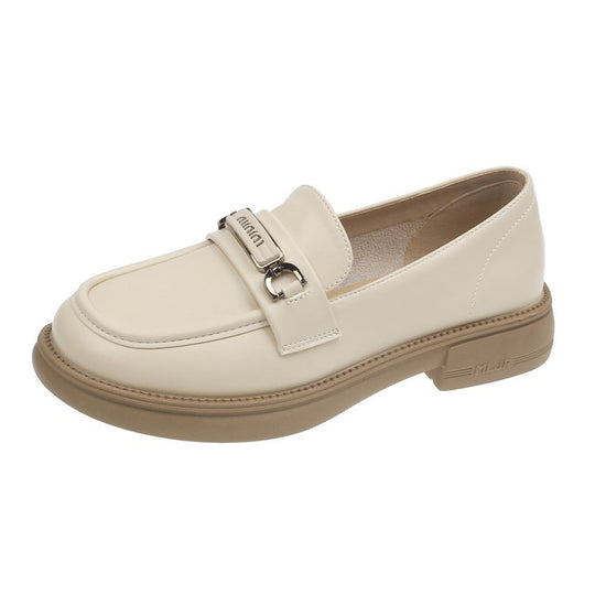 Damen Edle Loafer mit modischem Schnallenakzent und komfortabler Sohle R&B