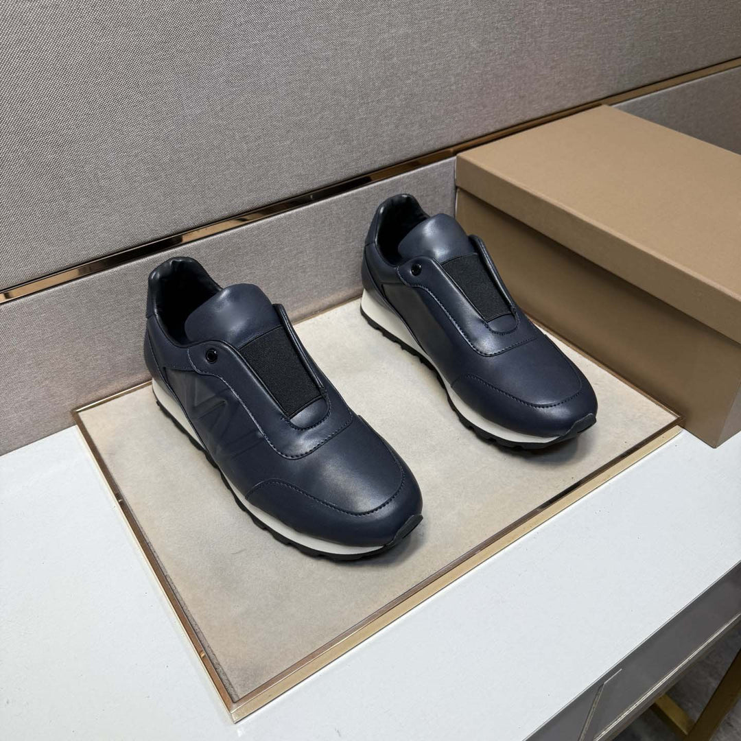 Damen Modische Slip-On Sneakers mit elastischem Einstieg und rutschfester Sohle R&B