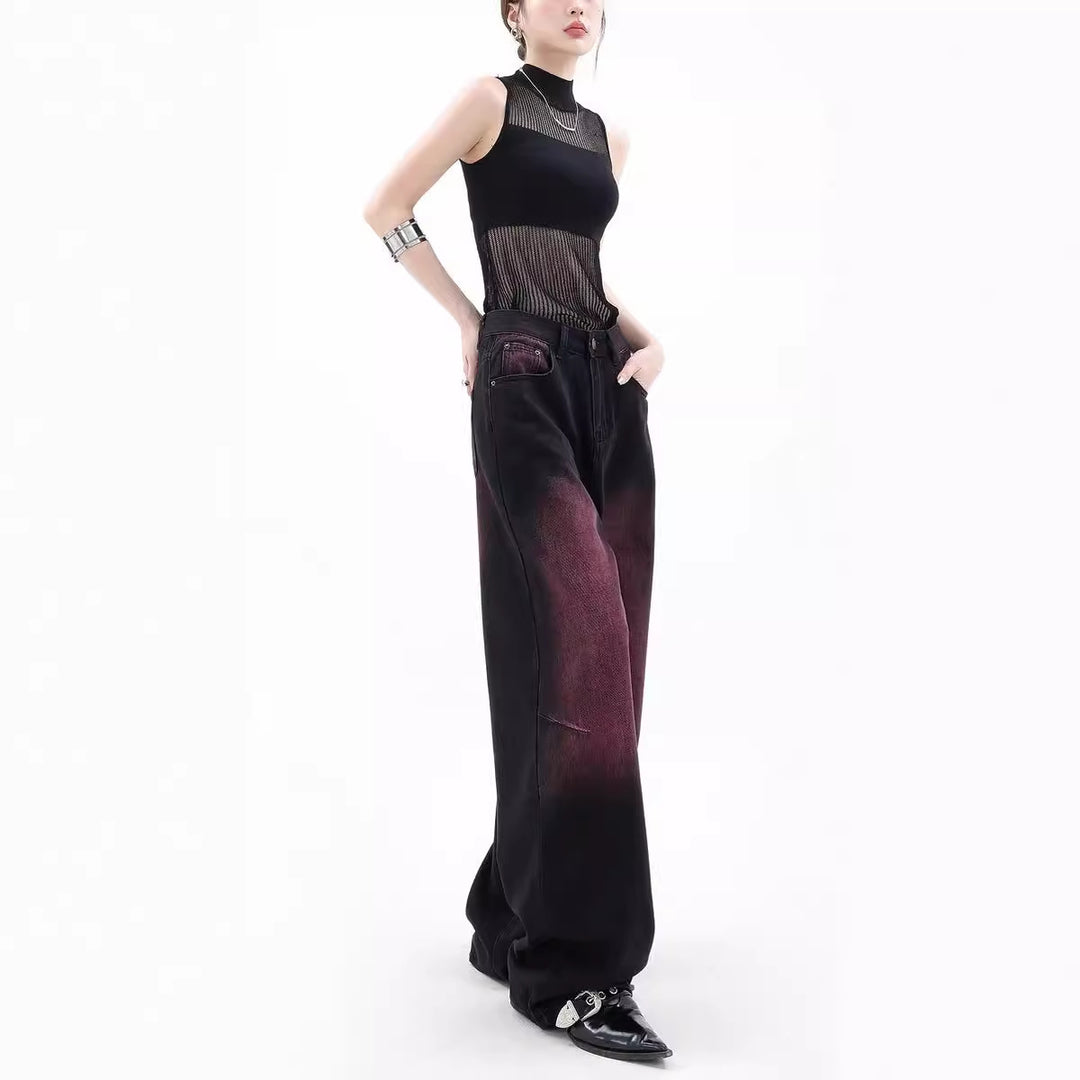 Damen Weite Jeans R&B