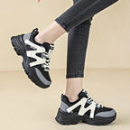 Damen Sportliche Komfort-Sneaker mit dämpfender Sohle und stylischem Design