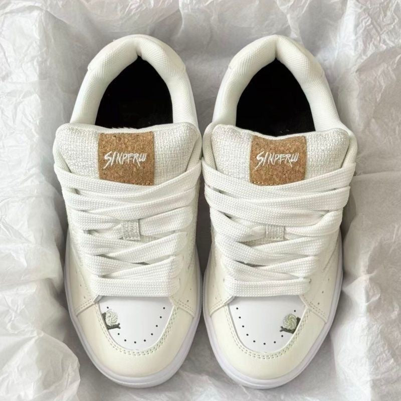 Damen Sportliche Sneakers mit tierischen Motiven und atmungsaktiver Oberflächenstruktur R&B