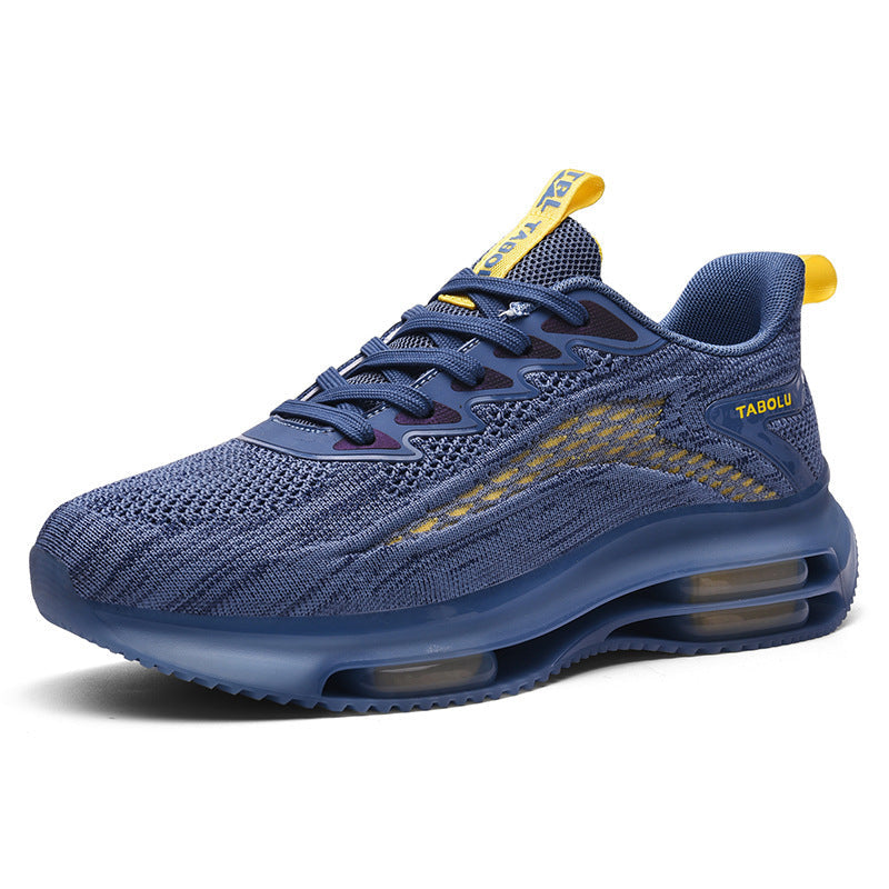 Damen Sportliche Luftpolster Sneakers mit atmungsaktiver Mesh-Oberfläche und dämpfender Sohle R&B