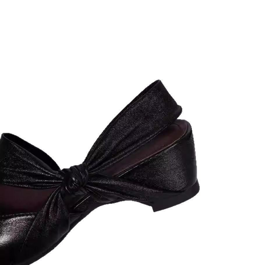 Damen Slingback-Pumps mit elegantem Knöchelriemen und modischem Glanz