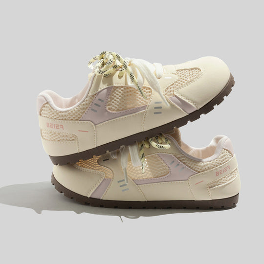 Damen Sportliche Freizeitschuhe mit atmungsaktiver Mesh-Oberfläche und rutschfester Gummisohle R&B