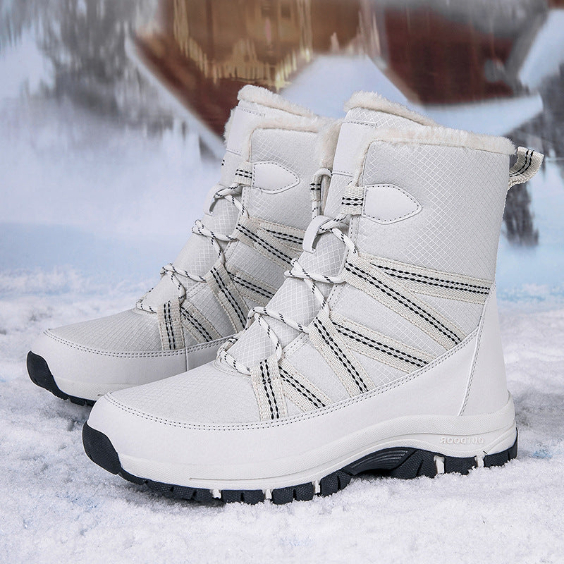 Damen Isolierte Winterstiefel mit rutschfester Sohle und atmungsaktivem Obermaterial R&B